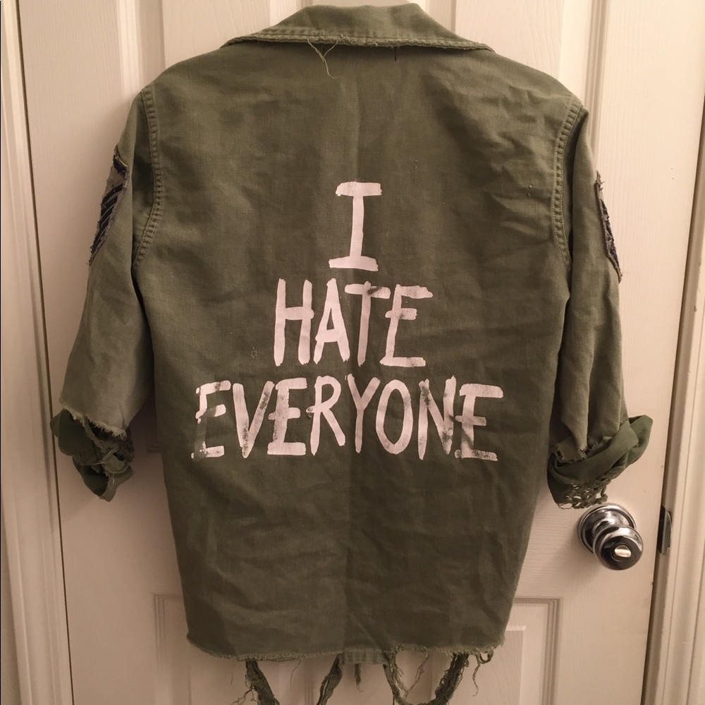 Jac Vanek I Hate Everyone Jacket
